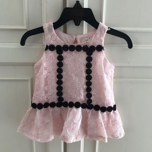 kate spade Skirt the Rules Pink Lace Dress